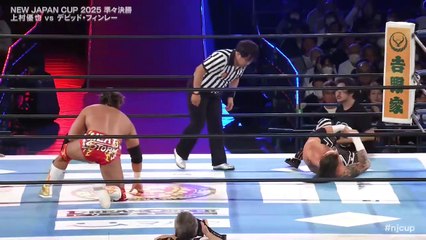 Yuya Uemura vs David Finlay - NEW JAPAN CUP 2025 Quarter Final Match: NEW JAPAN CUP 2025 Night 6 (3/15/2025)