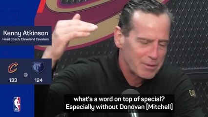 Cavs head coach Atkinson runs out of superlatives as records tumble