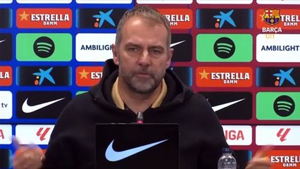 Hansi Flick, sobre la el penalti de Julián: "Siento dolor por él"