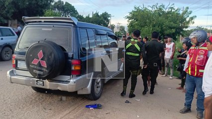 EFECTIVO POLICÍAL OCASIONÓ ACCIDENTE DE TRÁNSITO