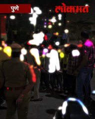 दहशत माजवणाऱ्या गुंडांची भर वस्तीत काढली धिंड