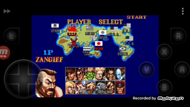 Street Fighter II Turbo: Hyper Fighting Zangief vs Ryu luta completa