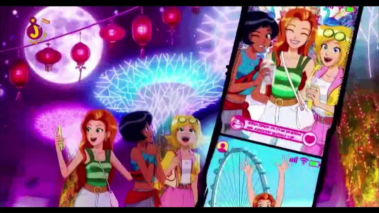 Totally Spies Season 7 Intro (Hebrew-Junior-Undubbed-Localized)