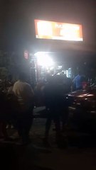 Marichis en la cola para cargar combustible
