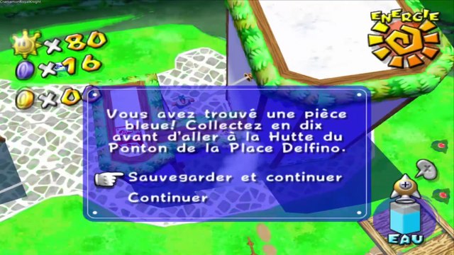 Super Mario Sunshine (Walkthrough FR) épisode 14: Collines Bianco - Les 30 pièces bleues