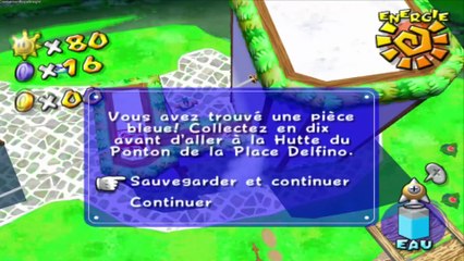 Super Mario Sunshine (Walkthrough FR) épisode 14: Collines Bianco - Les 30 pièces bleues