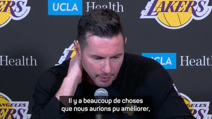 Lakers - Redick "fier" de son groupe malgré la défaite
