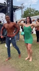 Muscle comparison #motivation #workout #menphysique #gymdubai