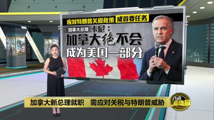 加拿大新总理卡尼宣誓就职 聚焦应对特朗普关税政策🇨🇦