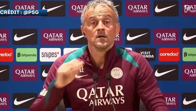 Luis Enrique envoie un message aux supporters avant le match contre l’OM