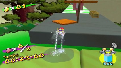 Super Mario Sunshine (Walkthrough FR) épisode 19: Parc Pinna  - Soleils Secrets