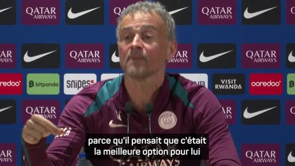 PSG - Luis Enrique "très heureux" de voir Doué chez les Bleus