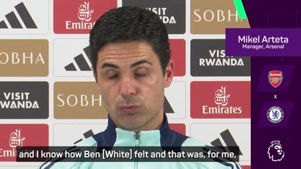 Ben White 'brave' for his England boycott - Arteta