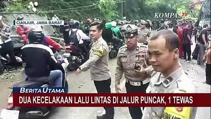 Insiden Dua Kecelakaan Secara Beruntun di Jalur Puncak Tewaskan 1 Korban