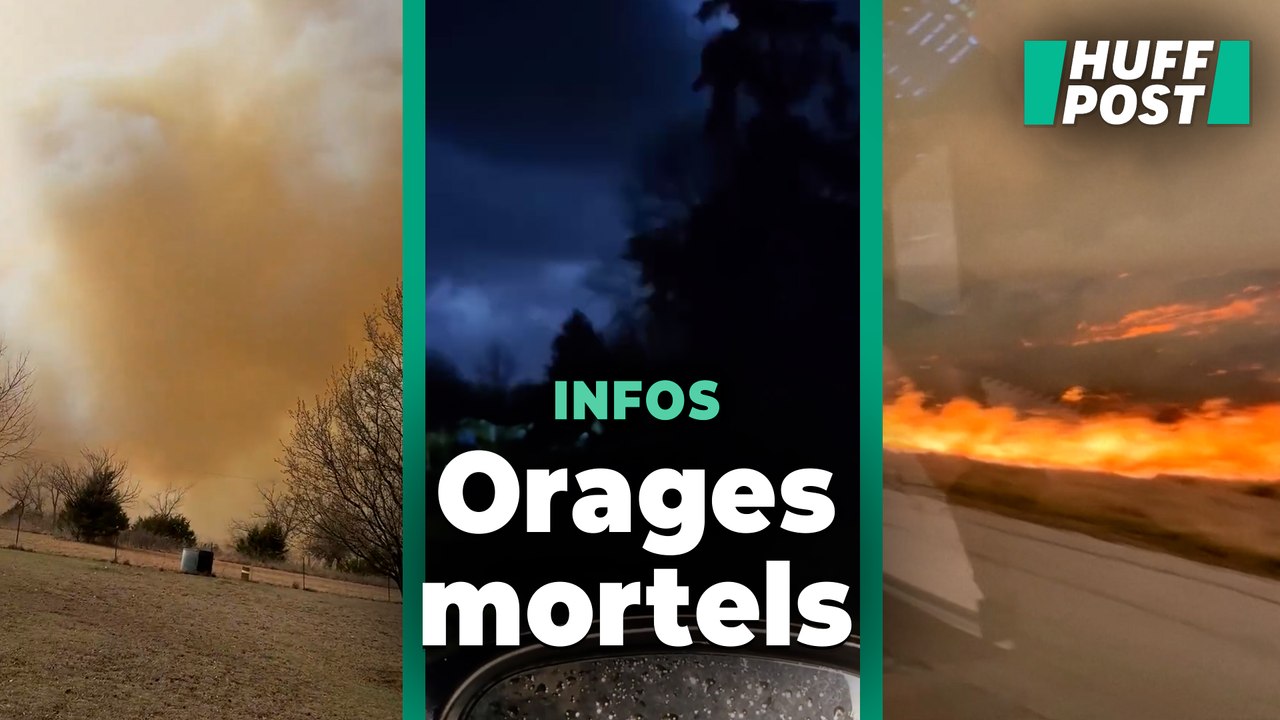 Tornades et incendies, les images des États-Unis frappés par des tempêtes mortelles