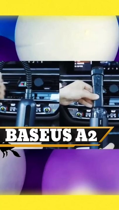 Baseus A2 Mini Car Vacuum Cleaner + GaN 65W PD3.0 Mini Quick Charger / #shorts #fyp #trend #fyp