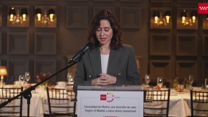 Ayuso defiende "el auge económico sin precedentes" de la Comunidad de Madrid