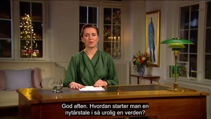 Statsministerens Nytårstale i 2025 - Mette Frederiksen | DRTV
