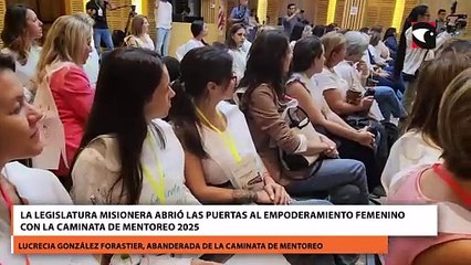 La Legislatura Misionera abrió las puertas al empoderamiento femenino con la caminata de Mentoreo 2025