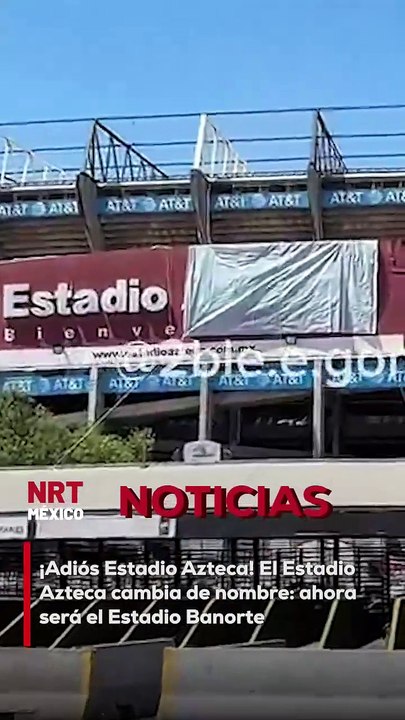 El icónico Estadio Azteca cambiará de nombre tras un acuerdo con Banorte. A partir de ahora, llevará el nombre de Estadio Banorte, marcando un nuevo capítulo en su historia.