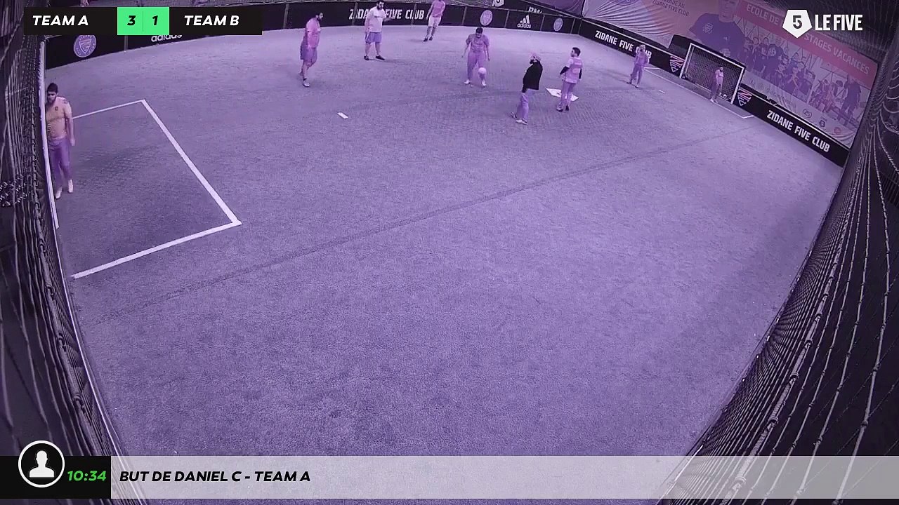 But de Daniel C - Team A