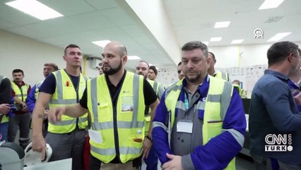 Akkuyu NGS'de 1. güç ünitesinde ana sirkülasyon pompasının motorları aşamalı olarak çalıştırıldı