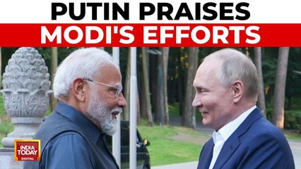 Putin thanks PM Modi for 'noble mission', Trump signals progress in peace talks