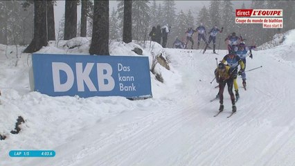 Le replay de le mass start messieurs de Pokljuka - Biathlon - Coupe du monde