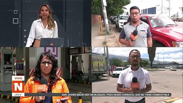 CONTINÚAN LAS FILAS LARGAS PARA CARGAR COMBUSTIBLE