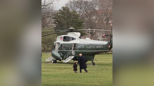 Donald Trump Shares a Heartwarming Moment with Elon Musk’s Son Before Boarding Presidential Helicopter