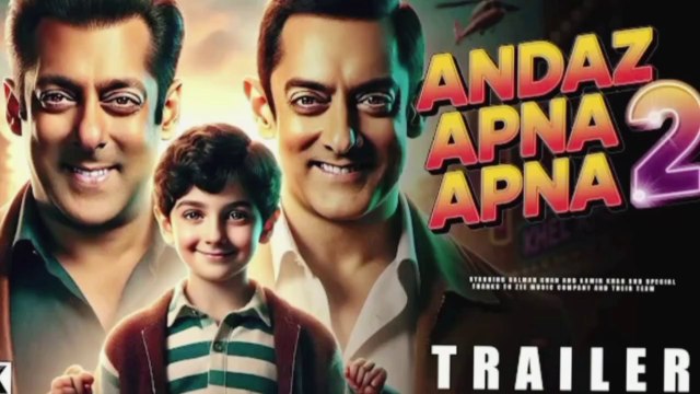 Andaaz Apna Apna 2 : Trailer (2025) | Salman Khan, Aamir Khan, Raveena Tandon | New Movie Trailers