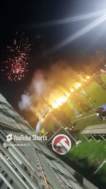 BSG Chemie Leipzig - FC Energie Cottbus 27.03.2024 Feuerwerk