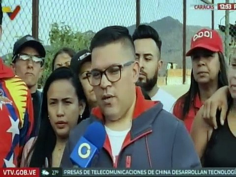 Jefe de Gobierno de Caracas Nahúm Fernández inspeccionó ejecución de proyectos comunales en Antímano
