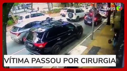 Vídeo mostra momento em que vice-cônsul da Colômbia é baleada em São Paulo
