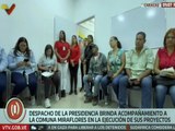 Caracas | Despacho de la Presidencia brinda atención inmediata a la comuna Miraflores