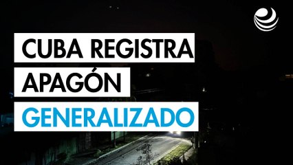 Cuba registra un nuevo apagón generalizado