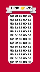 Quick Math Challenge: Spot the Different Number in 10 Seconds! ⏱️