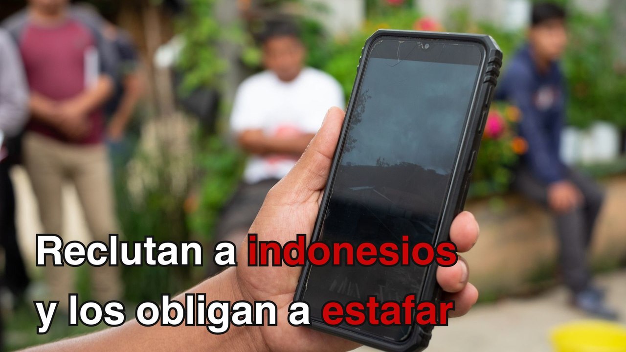 Forzan a indonesios a estafar