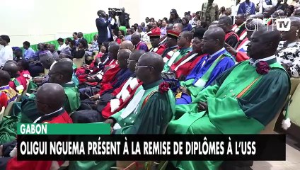 [#Reportage] Gabon : Oligui Nguema présent à la remise de diplômes à l’USS