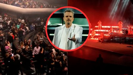 Miguel Bosé vive el sismo de CDMX en pleno concierto: "Nunca no me había pasado"