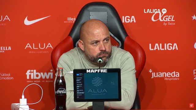 RUEDA de PRENSA COMPLETA de MANOLO RODRÍGUEZ tras el MALLORCA - ESPANYOL
