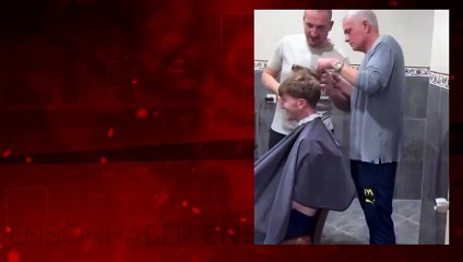 Jose Mourinho, Burak Kapacak'ı tıraş etti