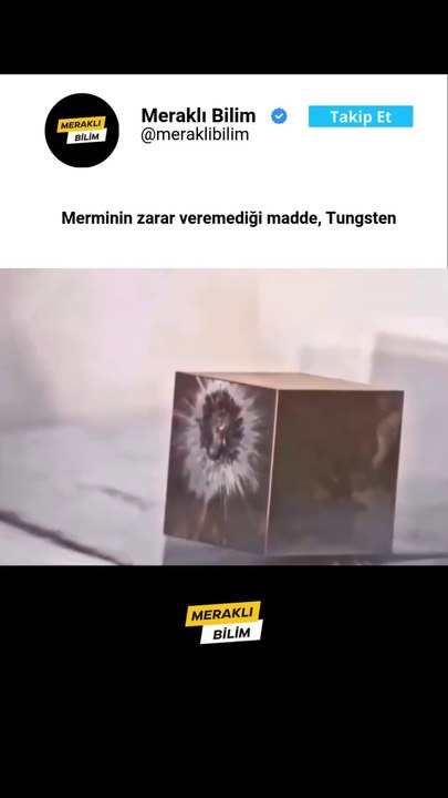 Merminin Zarar Veremediği Element (Wolfram)