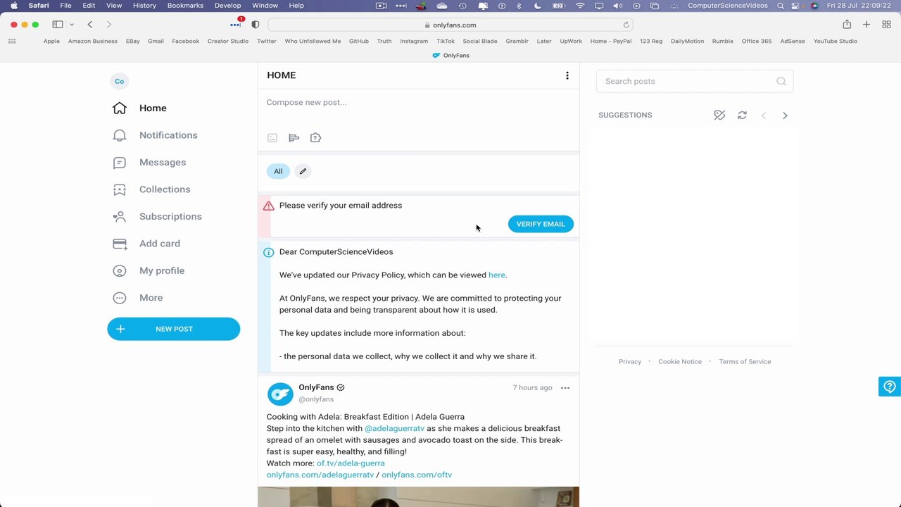 How to VERIFY to Your ONLY FANS Account On a Mac / Desktop Computer - (Tutorial 4) | New