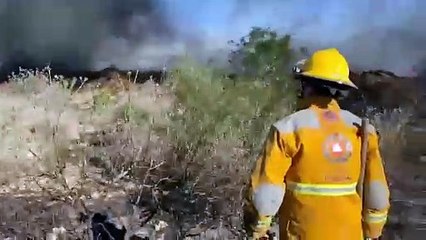 Andrés Mijes supervisa operativo en Escobedo ante incendios y fuertes vientos