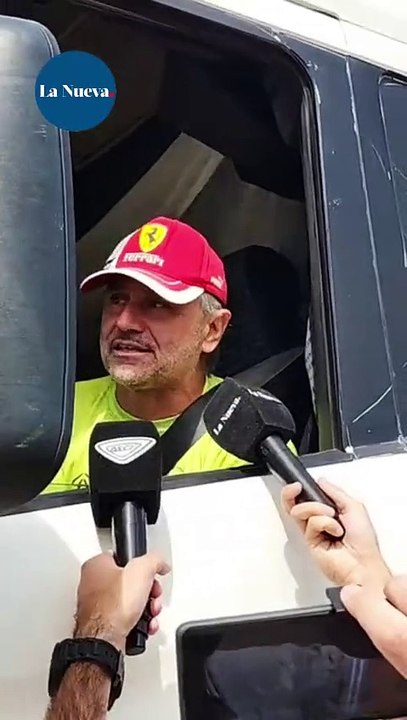 La caravana solidaria de Marcos Di Palma llegó a Bahía: "Yo no hice nada, todo lo hicieron ustedes"