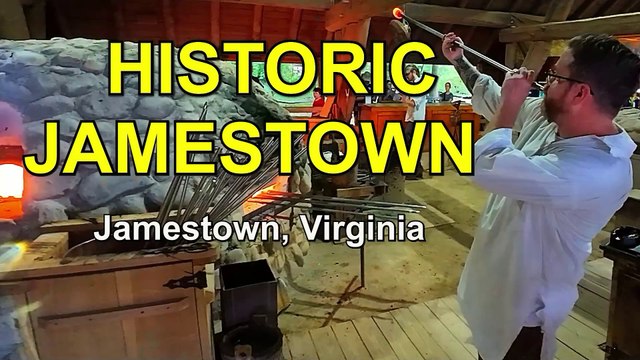 Historic Jamestown and Glassmaking Secrets from America's First Settlement