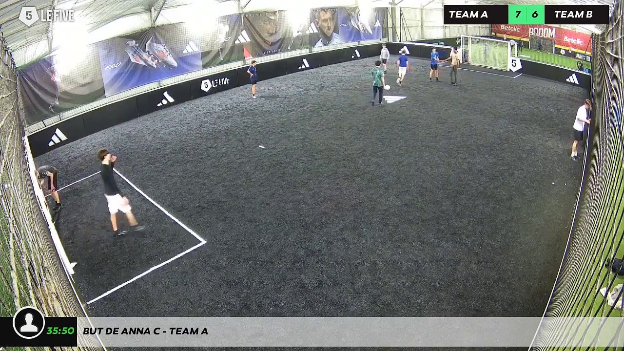 But de Anna C - Team A