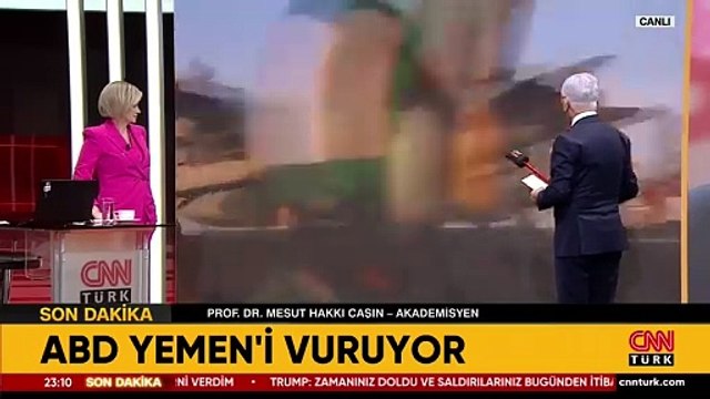 ABD Merkez Komutanlığı paylaştı: İşte Yemen'i vuran jetler!