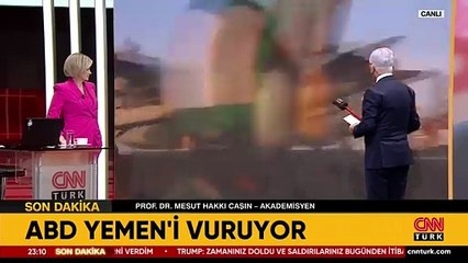 ABD Merkez Komutanlığı paylaştı: İşte Yemen'i vuran jetler!